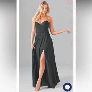 Kennedy Blue Poppy Bridesmaid Dress Unaltered 0